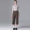 Le Ot Straight Fit Mid High Rise Wool Handmade Pants