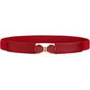 Womens Skinny Elastic Belt Stretchy Bow Belt for Women Dresses Thin Waist Ladies Belts