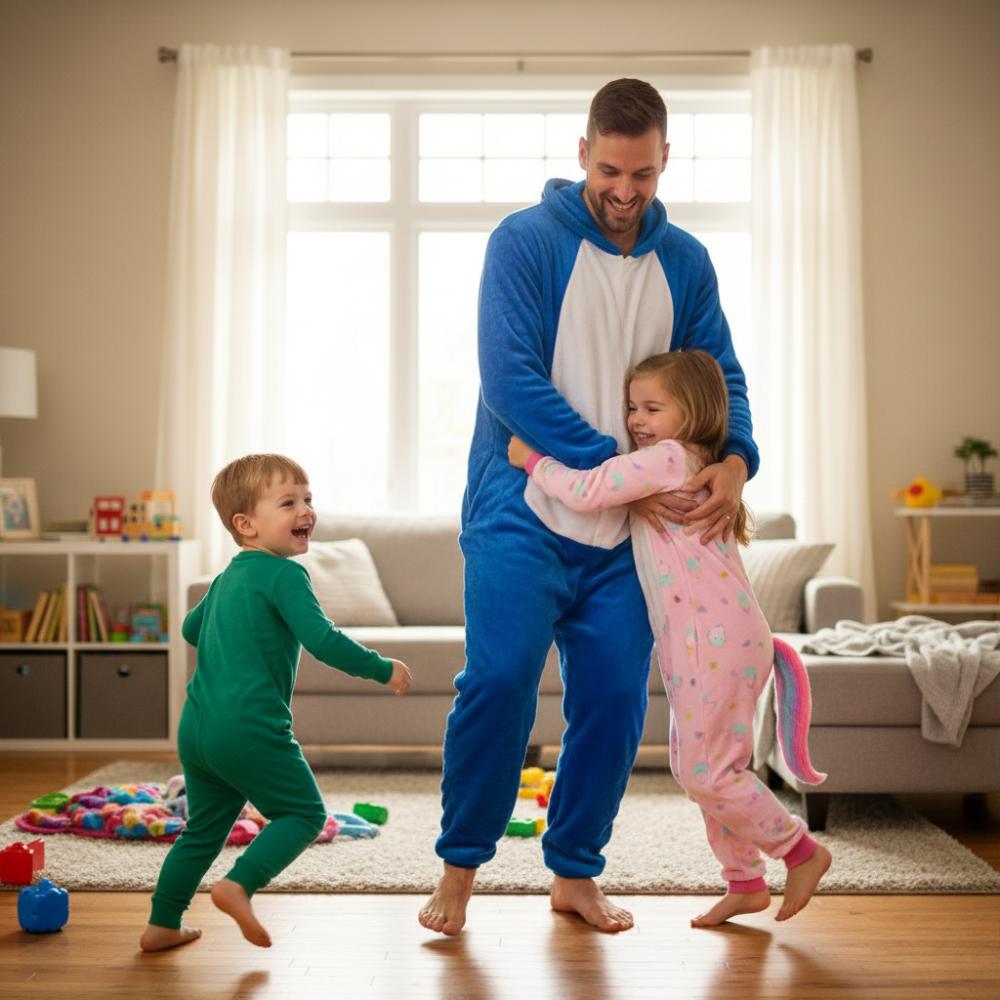 Onesie Men' Kigurumi Pajamas One Piece Jumpsuit Sonic Costume Onesie A103 -