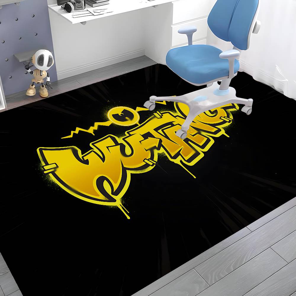 WU-T--TANG CLAN Группа Коврик для двери Детская Комната Спальня Украшение Балкон Противоскользящий коврик для двери Гостиная Коврик