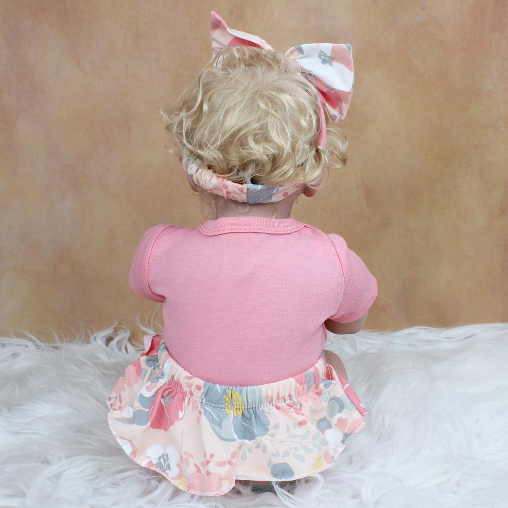 BZDOLL 3D-краска, кожа, 55 см, мягкая силиконовая кукла реборн, реалистичная игрушка принцессы для маленьких девочек, Лиза Бебе, платье, Boneca Alive, подарок