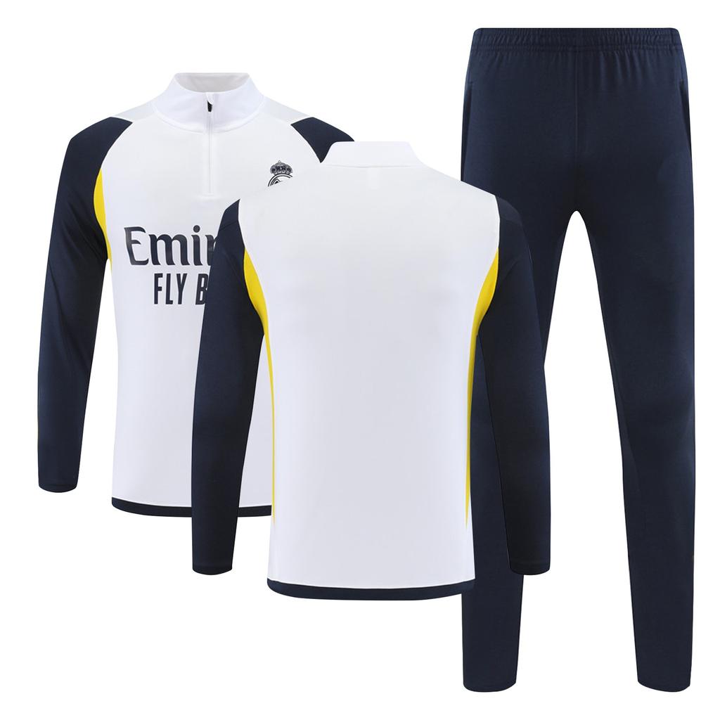 2324 Трикотажные изделия с длинными рукавами Комплект спортивной тренировочной формы Футбольные майки с длинными рукавами
