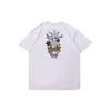 Футболка с буквенным принтом American Vintage Sports Casual Loose Breathable Round Neck Short Sleeve T Shirt Men T Shirts White VN00091TWHT