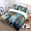 Dreamcatcher Floral Bedding Set Bedding Duvet Cover Set Duvet Cover Pillowcases (1 * Duvet Cover 2 * Pillowcases, without duvet insert)