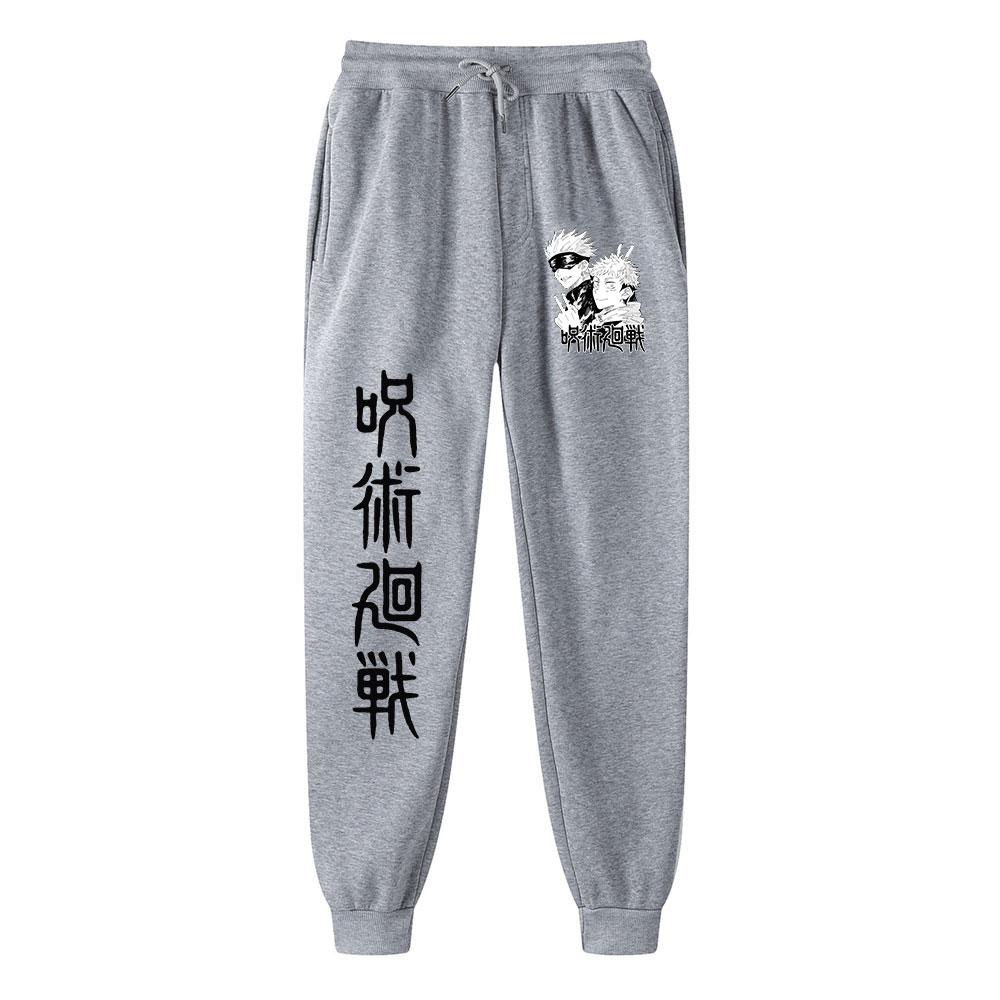 Аниме Магическая битва Спортивные штаны Бег Тренировка Джоггинг Длинные штаны Спортзал Спортивные брюки для мужчин Джоггеры Спортивные штаны