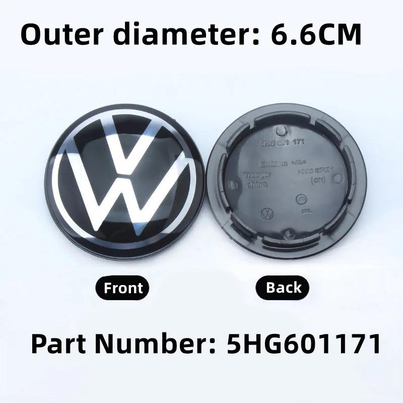 56/58/60/65/66/70/76MM 4pcs Car Emblem Wheel Center Caps Hub Cover Accessories for VOLKSWAGEN GTI Jetta Tiguan MHGJU6T Golf POLO Passat