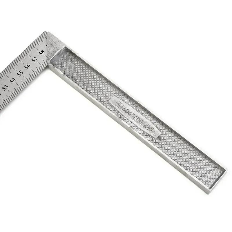 1pc 250mm-600m Square Right Ruler Angle 90 Turning Ruler Construction Carpenter Ruler For Building Framing Gauges Measuring Tool
