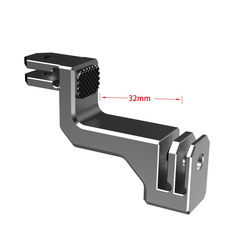 For Gopro 12 11 10 9 CNC Action camera Vertical Bracket Adjusting Arm Mount Adapter Vertical Shooting First-view Accessories 2