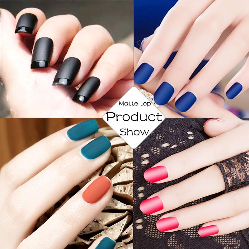 УФ-гель польский Soak Off Matte Top Coat Rubber Top