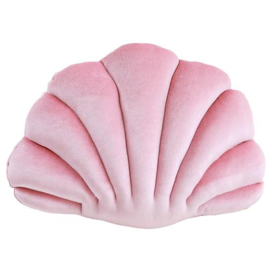 Throw Pillow Non-shedding Tear-Resistant High Elasticity Good Rebound Full Filling Breathable Shell Shape Throw