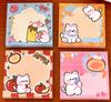 Cartoon Notepad Dog Memo Pad Self-adhesive Sticky Note Decal Scrapbooking DIY Diary Kawaii Stationery School Supplies