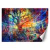 Wallpaper Tree Abstraction Colorful