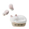 [PRE ORDER] Radius Full Wireless Earphones NEKO White HP-C28BTW [Wireless (left and Right separated)Bluetooth Compatible]
