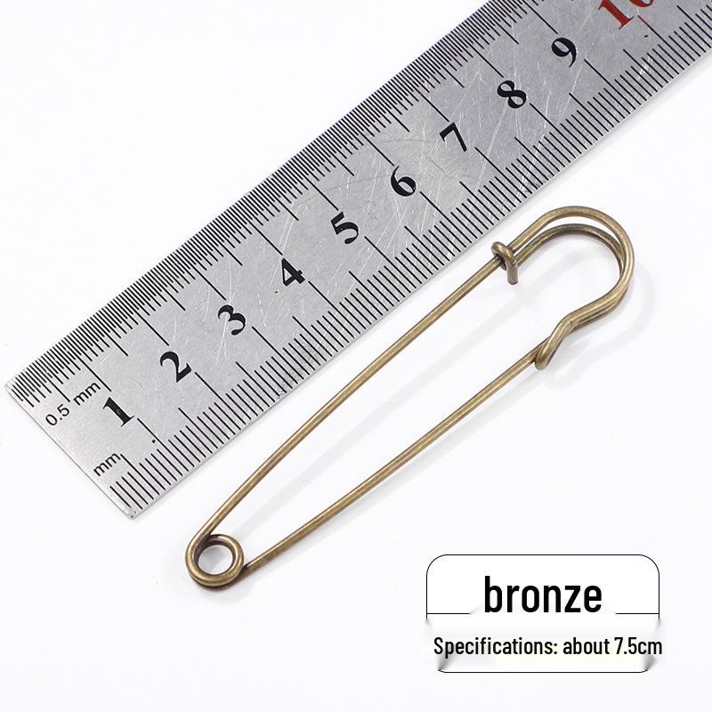 Большая булавка для шали, пряжка для свитера, брошь - Ручная работа, аксессуар для DIY-украшений