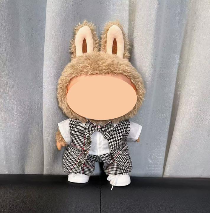 [Cloth Only] 38cm Doll Clothes Suit Wedding Dress Set Ideal Gift for Kids & Adults Doll Accessory