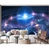 Галактика Фреска 3d Современные Звездное Небо Обои Вселенная Обои Для Настенной Росписи Комнаты Домашнего Декора