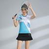 Quick-Dry Badminton Sport Set Men Women Athletic Wear Tennis Volleyball Table Uniform With Number Printing
