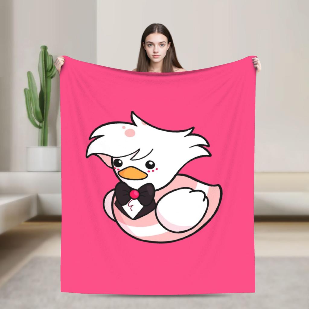 Adam Hazbins Hotels Anime Blankets Velvet Summer Portable Ultra-Soft Throw Blankets for Home Travel Bedspreads