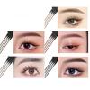 Карандаш для бровей 2,5 г, 4 микро-вилки, аппликатор, водонепроницаемый, натуральный, долговечный, устойчивый к размазыванию, жидкая ручка для микроблейдинга для бровей, контурная ручка для женщин и девочек