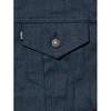 Серия Levis Bluetab™ Ss25 Серия Bluetab™ Дизайн с несколькими карманами Застежка на пуговицы Джинсовая куртка Мужские куртки Темно-индиго A5883-0003