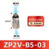 Пневматический быстроразъемный соединитель ZP2V с клапаном: Быстроразъемные фитинги для кондиционирования воздуха