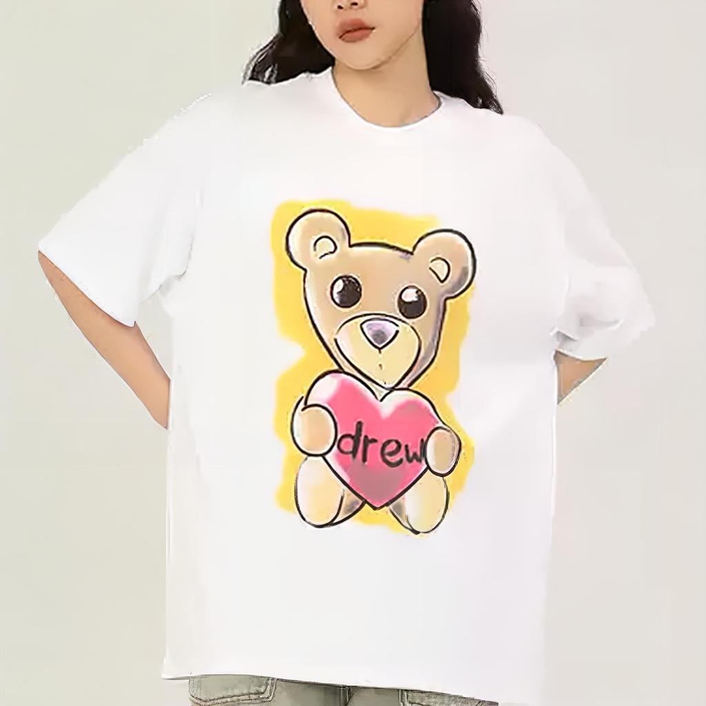 Drew House T Shirt Unisex White DR-FW22-105