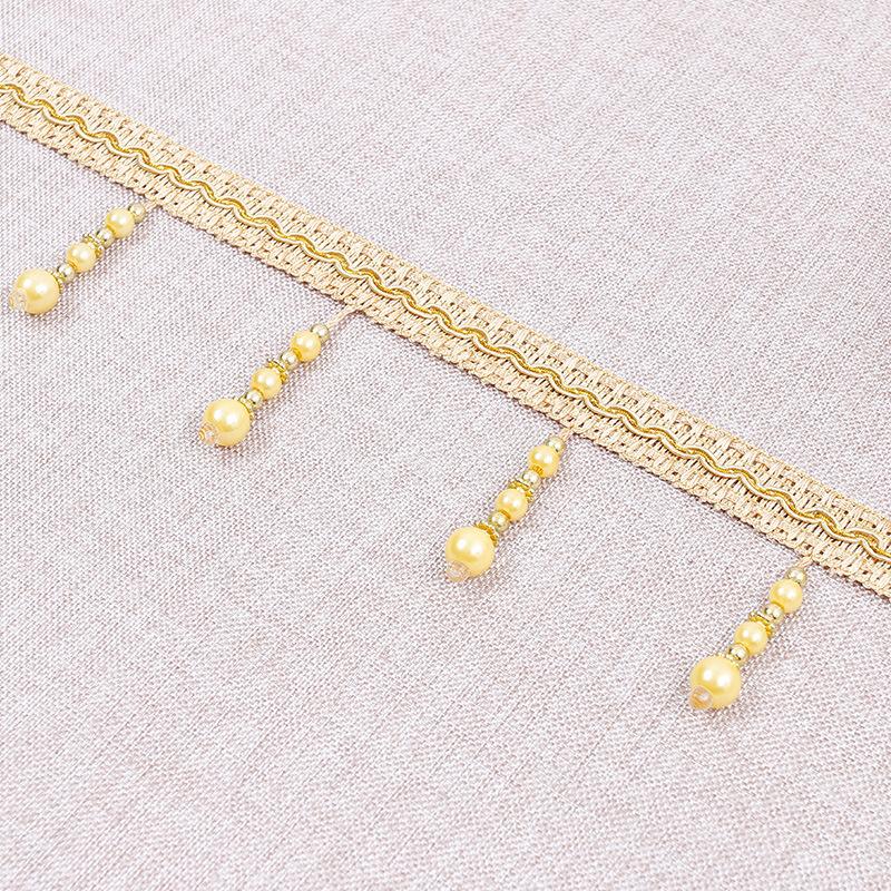 11 метров искусственный жемчуг кисточка кружевная отделка занавес швейный аксессуар обивка штор бисер отделка бахрома DIY домашний декор