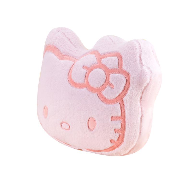 Плюшевая кукла-подушка Hello Kitty Черно-розовая