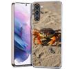 Unique Animal Crab Phone Case for Samsung A54 A14 A24 A34 A17 A37 A57 A55 A35 A25 A15 A13 A23 A33 A53 A07 A05S A04S A03 A73 Gala