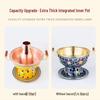 Cloisonné Copper Individual Hot Pot