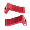 Red Mini Moto Racing Aluminum Alloy Footpeg Foot Rest Peg Footrest Pedal Fit for 47cc 49cc