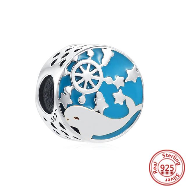 Новая летняя серия с подвесками в виде океана, муранское стекло, морская черепаха, морская звезда, рыба, бусины, подходят для браслетов, ювелирных изделий, подарка