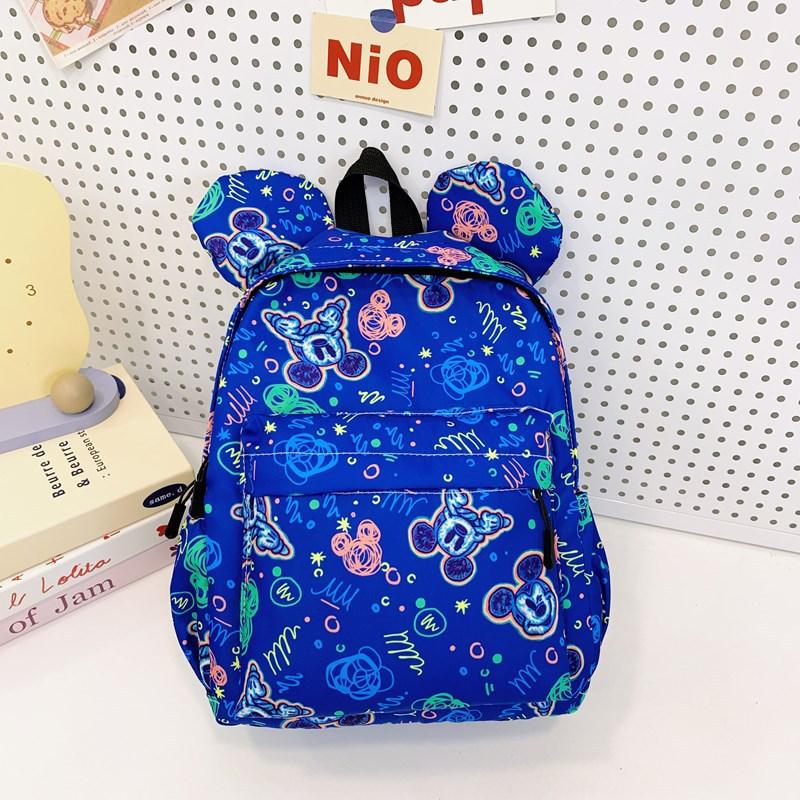 Kindergarten Primary School Students Schoolbag Cute Fun Cartoon Foreign Style Printing Children'S Backpack Children'S Backpack Tide