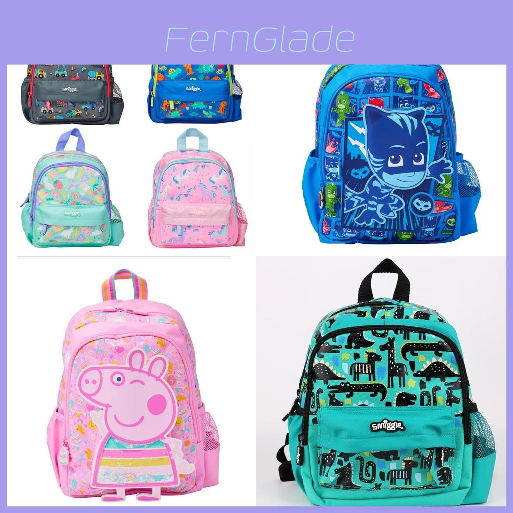 Рюкзак Smiggle Animal для детей дошкольного возраста, мальчиков и девочек, с прочным дизайном из холста, со специальными персонажами