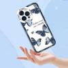 Красивые Цветы Бабочки Прозрачный Чехол Для Телефона Для Xiaomi 15 15T POCO X7 X6 X5 X4 X3 NFC GT F3 F5 M7 M4 M3 11 11T LITE Чехол Обложка