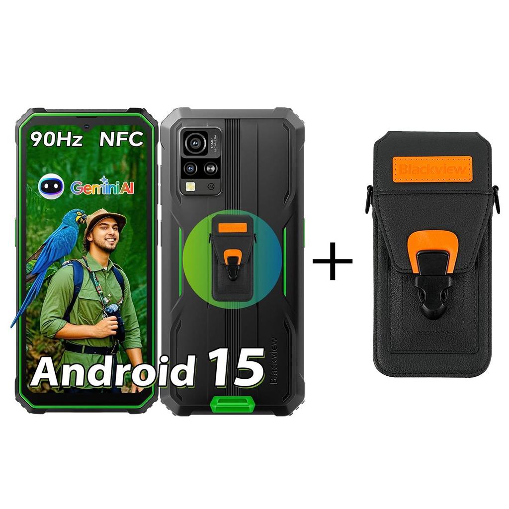 Blackview Защищенный телефон BV4800 SE 4 ГБ 64 ГБ 5100 мАч Android 15 смартфон