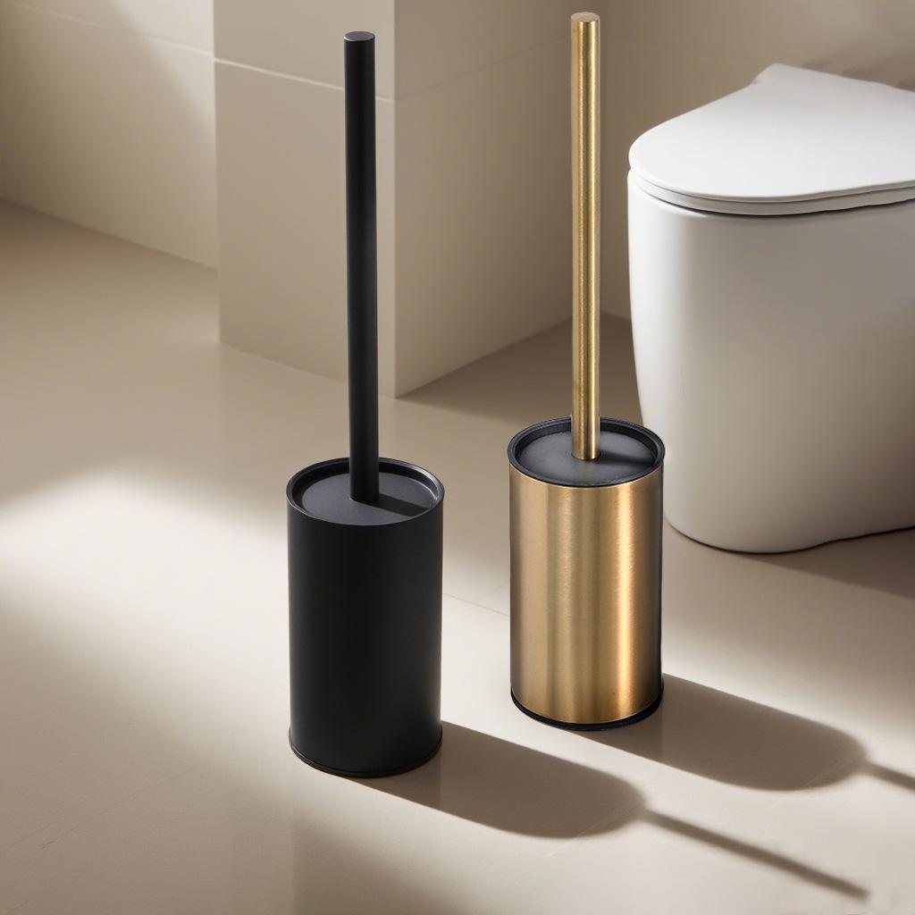 Напольный и настенный набор держателей для туалетной щетки из нержавеющей стали SUS304