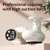 Electric EMS Body Massager Cupping Massage with LCD Display Guasha Hot Compress Scraping Lymphatic Drainage Machine Fat Burner