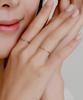 Helene Jewelry 14K Маленькое кольцо с кубическим цирконием 'Miss' (Тип Б)