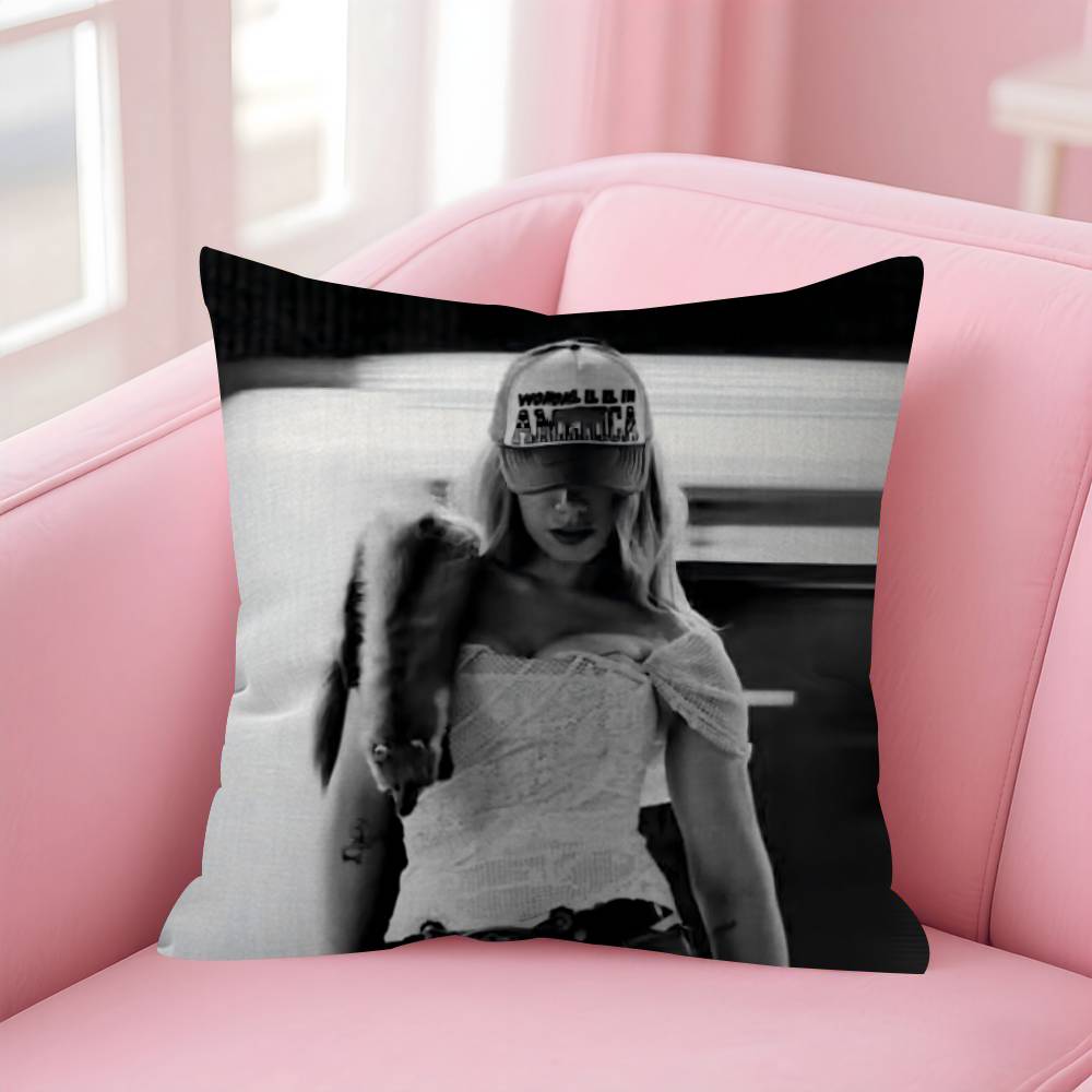Singer SSlayyyter Worst Girl in America  Pillow Cover for Bedroom Room and Living Room Sofa Decorative Cushion Cover