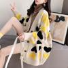 Loose and Lazy Sweater Coat Women's Autumn and Winter Thickened  Korean Version Versatile Long Knitted Cardigan