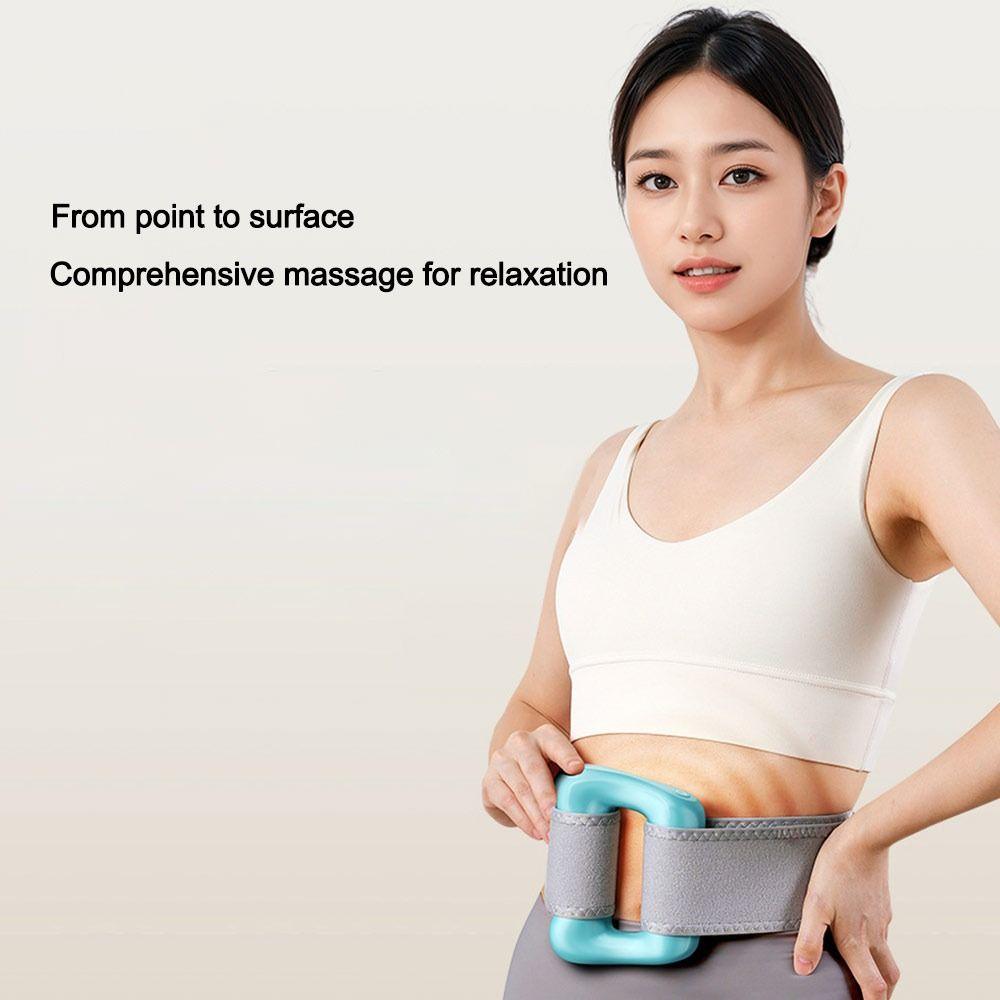 With Belt Electric Fascia Ring USB Charging Rotating Massage Belt for Body Massage Tools