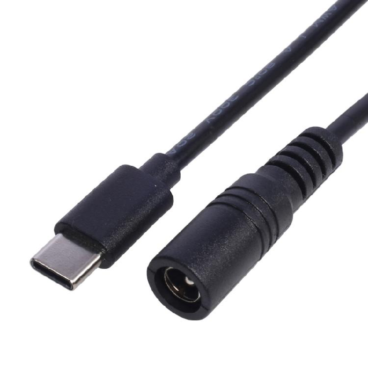 5V 3A USB Type-C Кабель питания 5.5 x 2.1мм DC Разъем для зарядки для Роутера LED