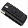 2 Button Flip Key Fob Shell Case HU83 CE0536 for Peugeot 207 307 308 407 607 807 Partner for Citroen C2 C3 C4 C5 C6 C8 DS3 DS4 Jumpy Berlingo