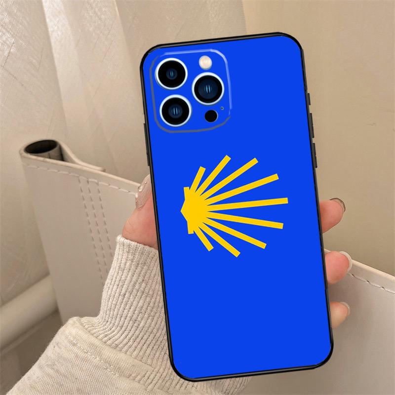 Camino de Santiago Case For iPhone 16 15 13 11 12 14 Pro Max 12 Mini 7 8 Plus X XS Max XR Bumper Cover