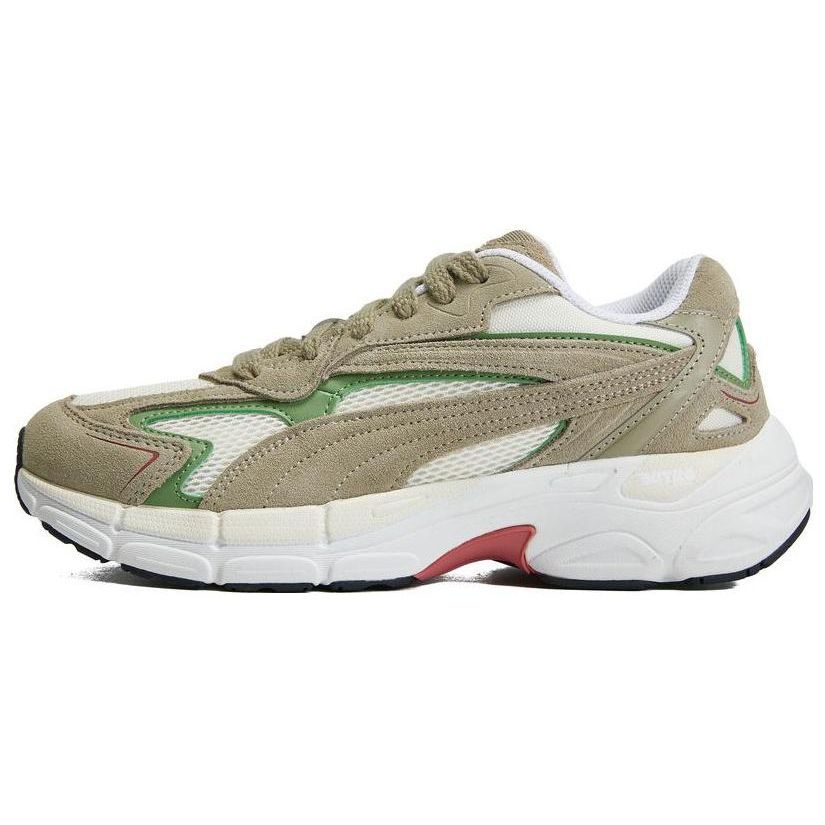 Puma Кроссовки Teveris Nitro Бежевый Зеленый Красный Унисекс 388774-14