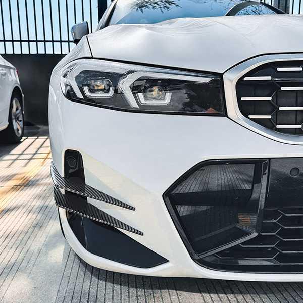 Комплект из 4 наклеек на дефлекторы передних окон для BMW 3 серии G20/G21 LCI