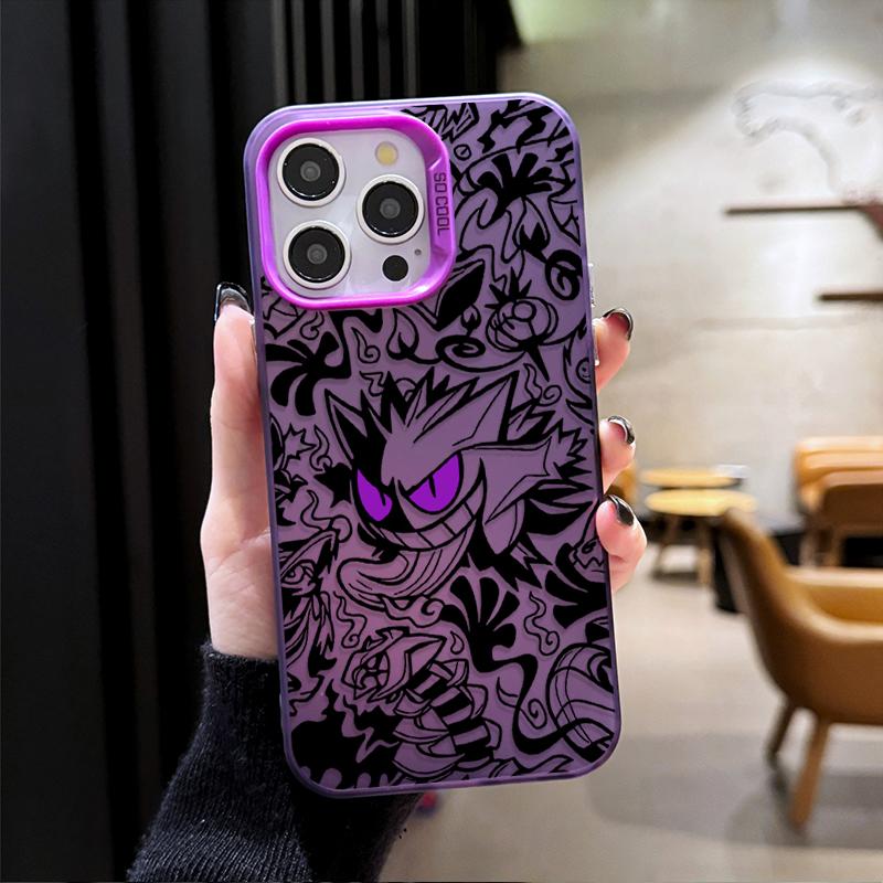 P-Pokemon Gengar NEW PC Hard Phone Case for iPhone 17 Air 16 15 11 12 14 13 Pro Max XS X XR Plus Shockproof Cover
