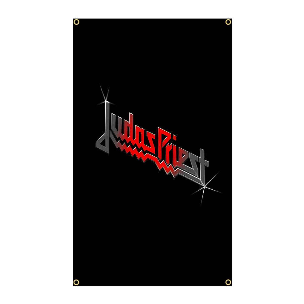 J-Judas P-Priest Тяжелая Рок-группа Флаги Полиэстер Цифровая Печать Баннер для Стены Спальни Наружное Украшение Гобеленом