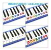 Набор наклеек для обучения имени, которые можно использовать на клавишных губных гармошках и игрушечных пианино Great 2 [Наклейки До-Ре-Ми (с наклейками)]